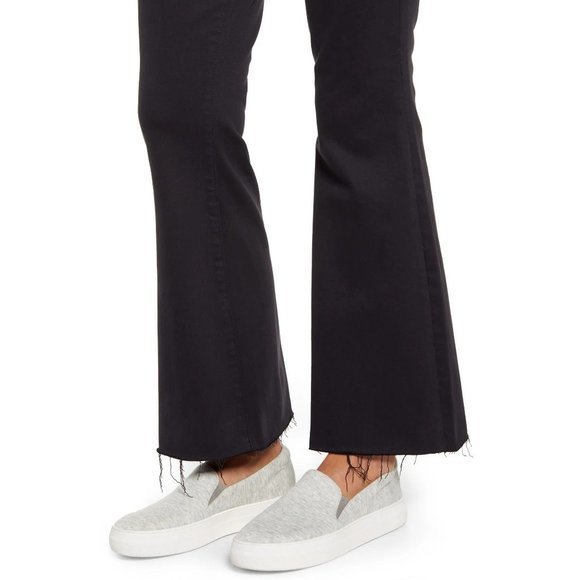 WASH LAB DENIM Kick Flare Jeans in Black - Size 30 - Picture 4 of 5